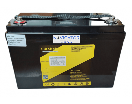 Аккумулятор LiFePo4 LiitoKala 12V 100Ah LCD