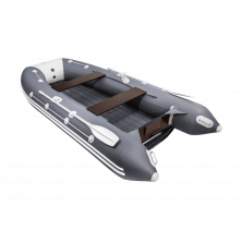 Лодка ПВХ Таймень LX 3600  НДНД  Графит/светло-серый