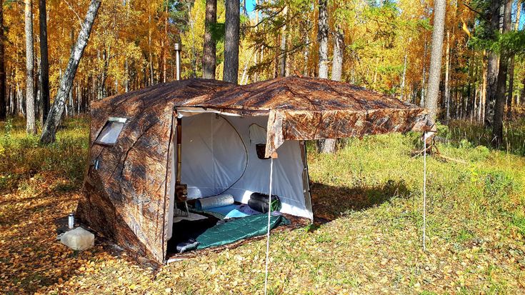 Всесезонные палатки-кубы